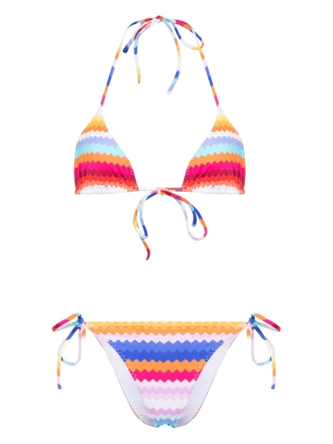 

Missoni бикини с узором зигзаг, белый