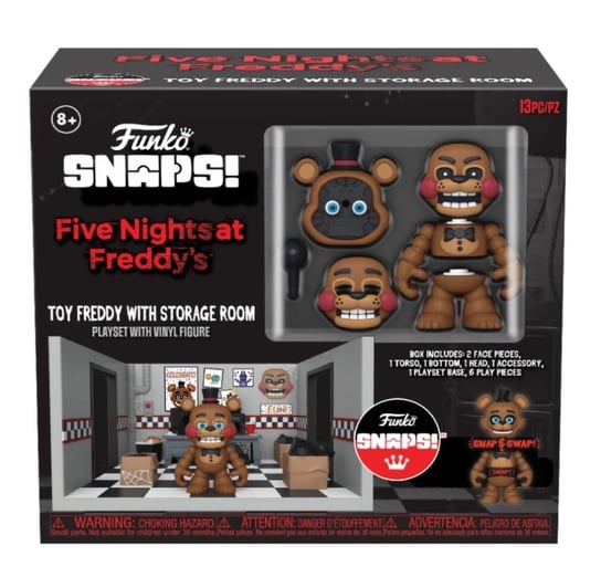 Five Nights At Freddy'S, Funko Snaps, комната охраны, сборочный комплект набор 14 ночей