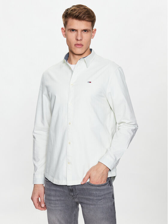 

Рубашка классического кроя Tommy Jeans, зеленый
