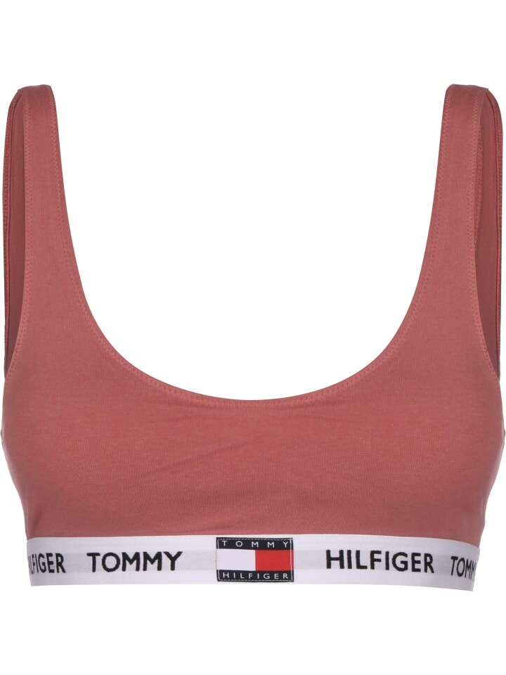 

Спортивный бюстгальтер Tommy Hilfiger, цвет english pink