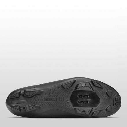 Широкие ботинки для горного велосипеда XC3 мужские Shimano, черный
