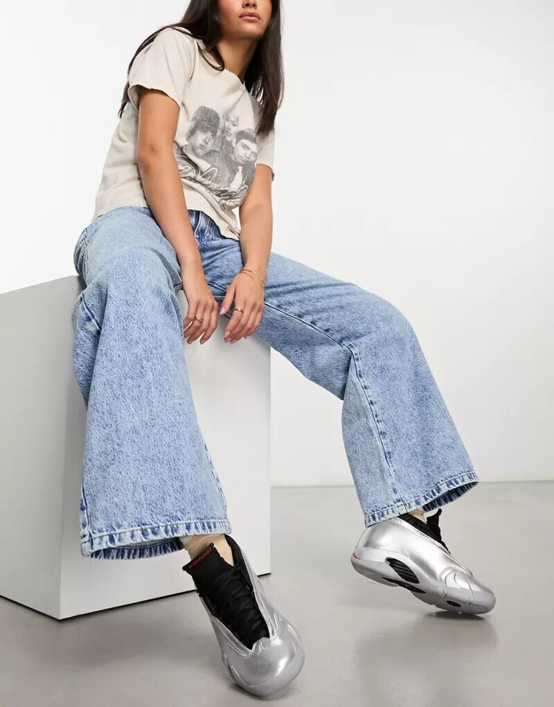 

Синие джинсы Cotton On с широким кроем и свободным кроем Cotton:On