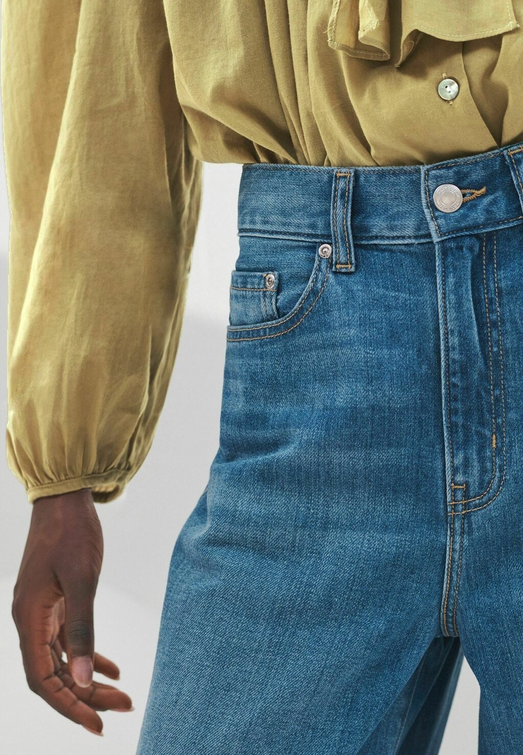

Джинсы расклешенные PALAZZO Next, цвет denim dark blue