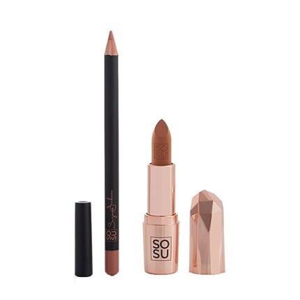 

Набор для губ Let Them Talk Stripped Lip Kit (Набор для губ) Sosu Cosmetics