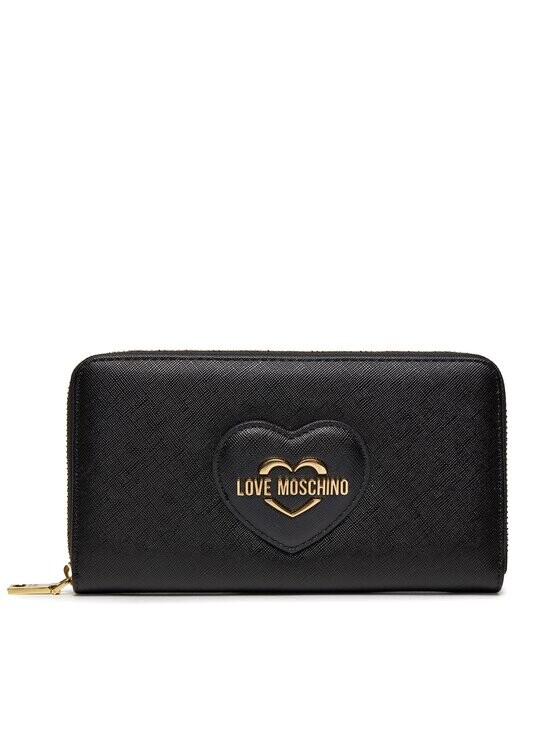 

Большой женский кошелек Love Moschino, черный