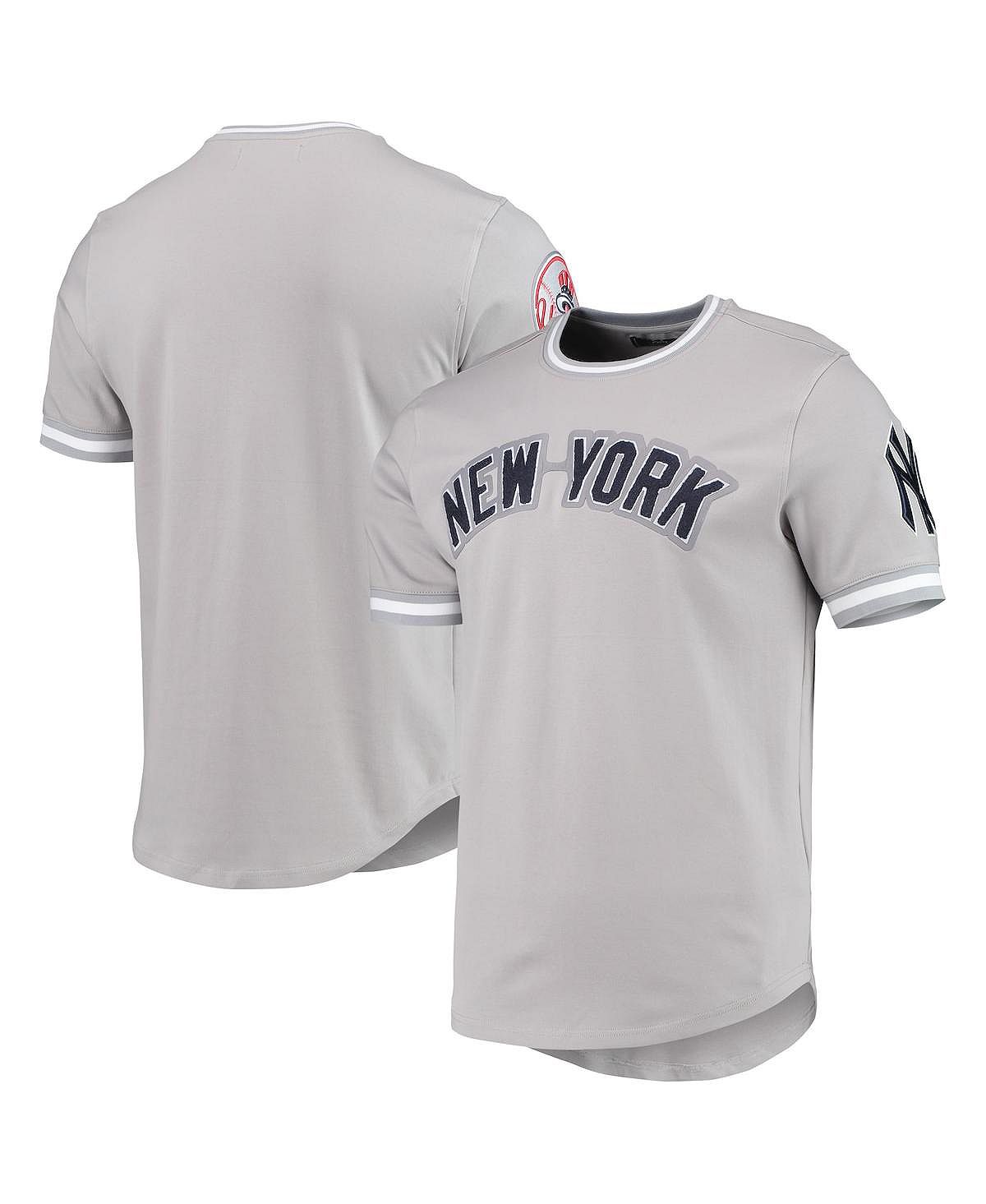 

Мужская серая футболка New York Yankees Team Pro Standard