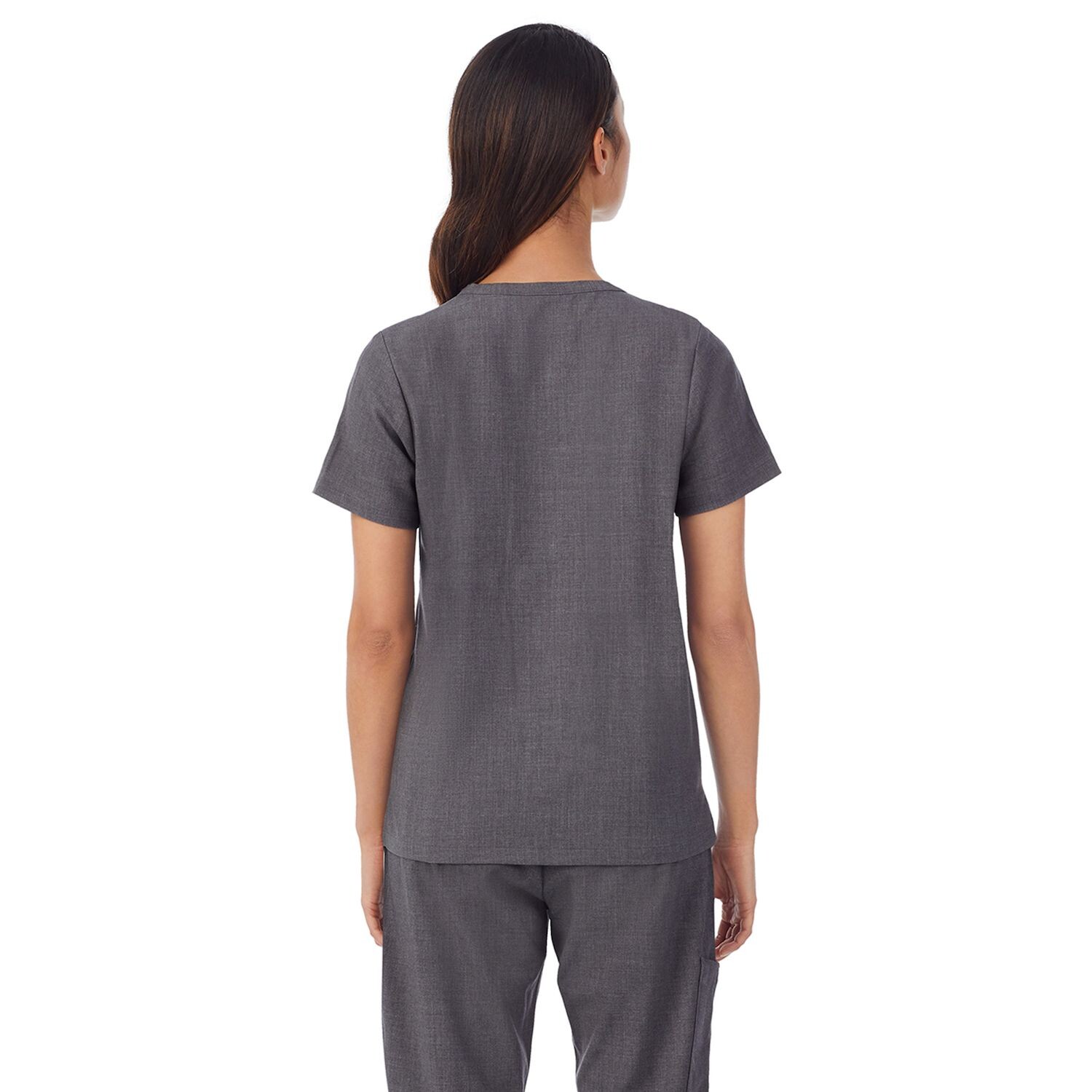 

Женский топ Cuddl Duds Scrubs Henley с 2 карманами Cuddl Duds, черный