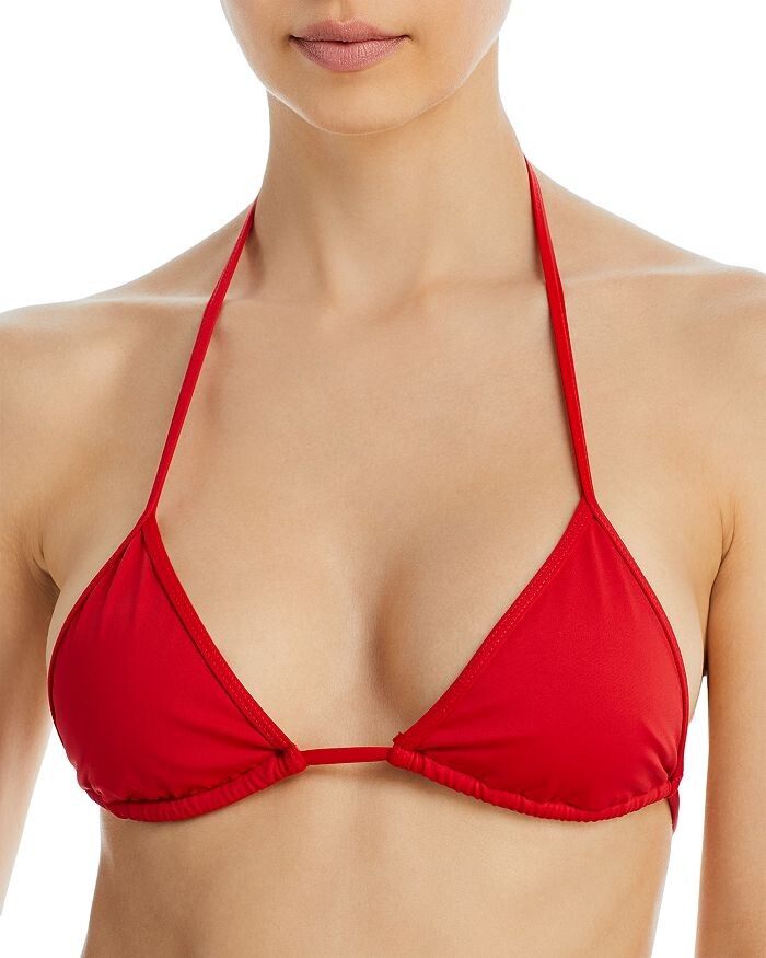 

Топ бикини Zeus с треугольными чашечками Frankies Bikinis, Коричневый