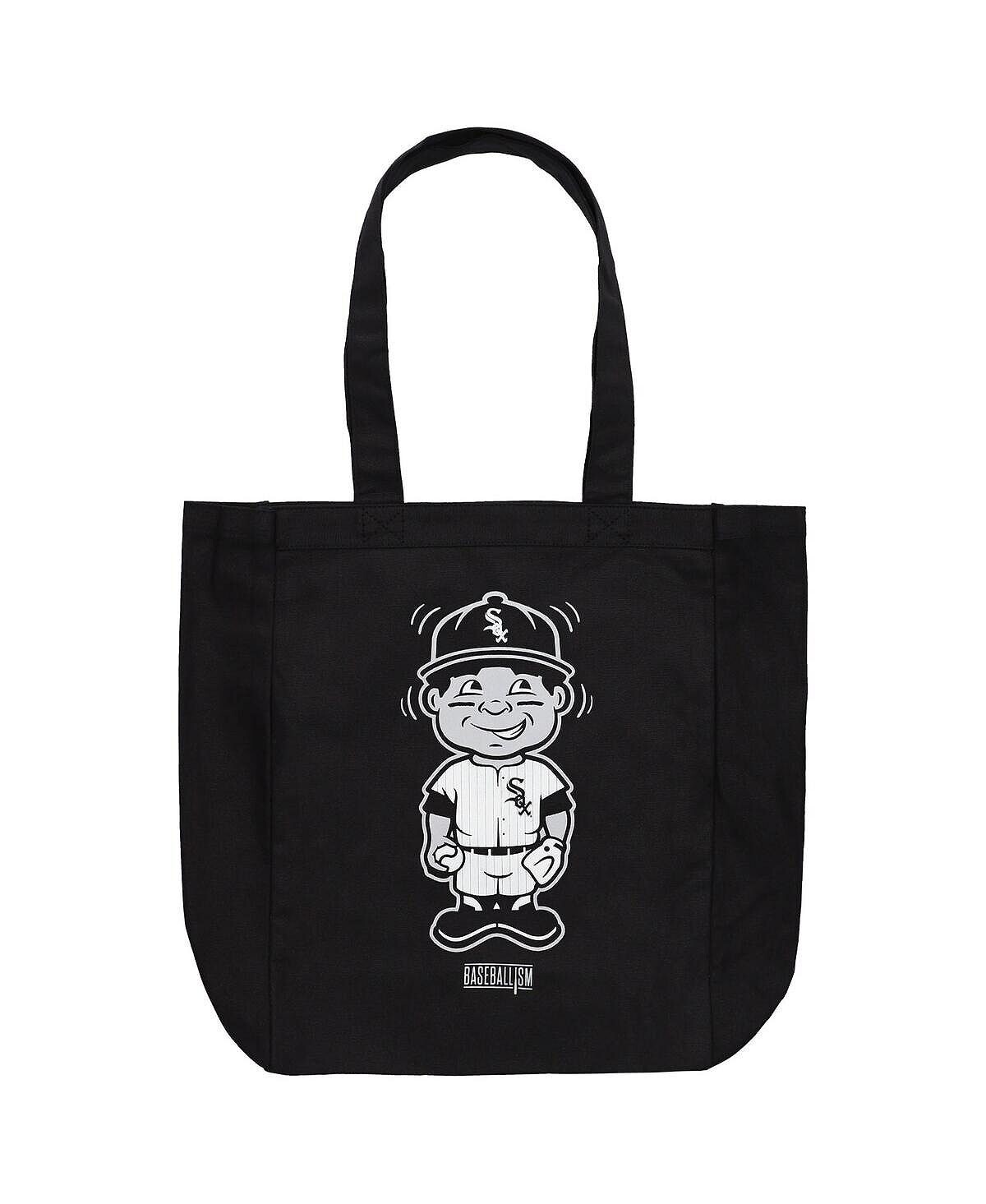 

Женская парусиновая сумка-тоут Chicago White Sox Bobblehead Night Baseballism, черный