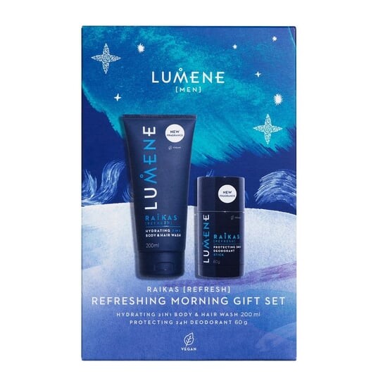 

Подарочный набор косметики, 2 шт. Lumene, Men Raikas Refreshing Morning