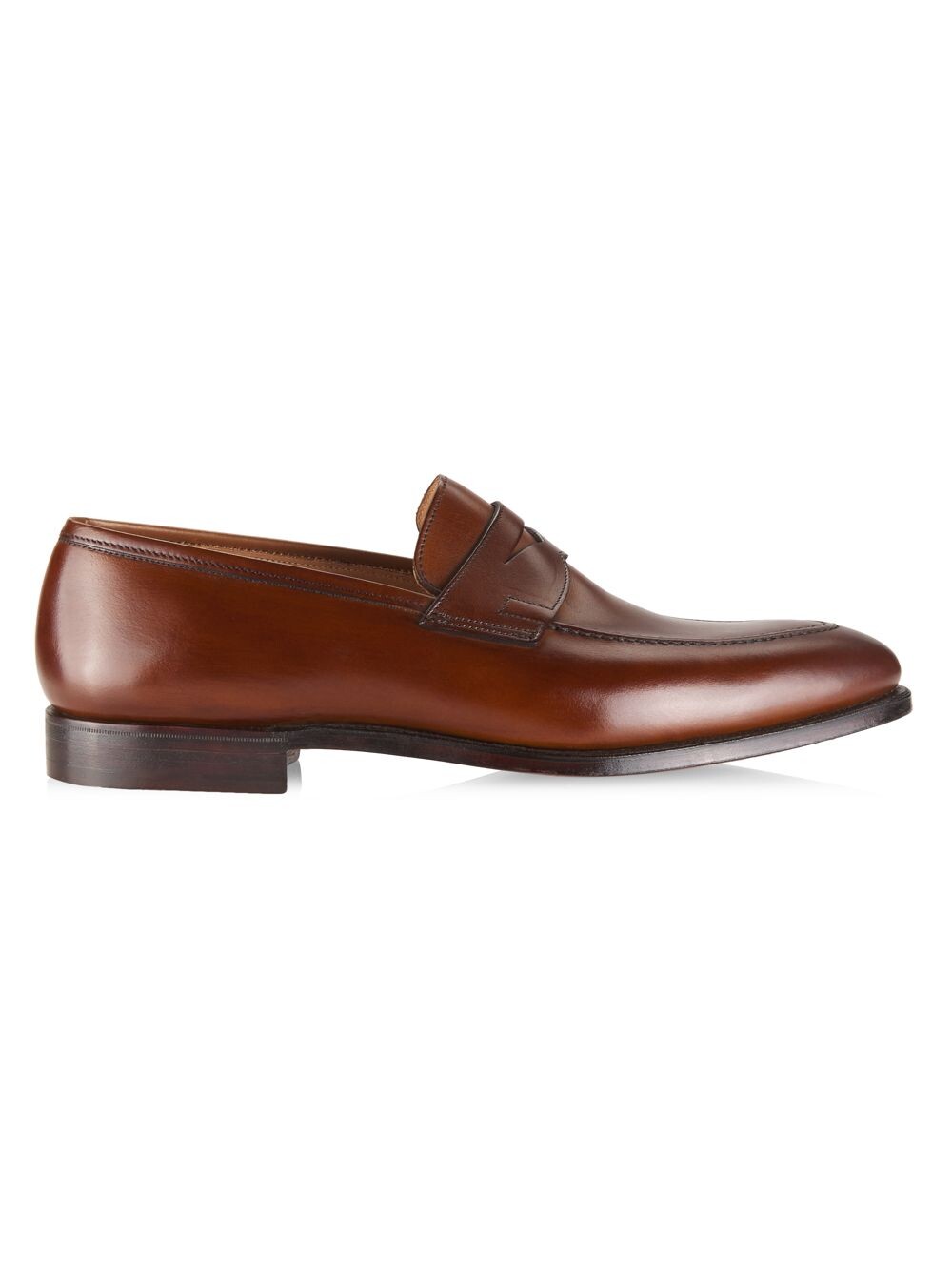 

Кожаные пенни-лоферы Sydney Crockett & Jones, коричневый