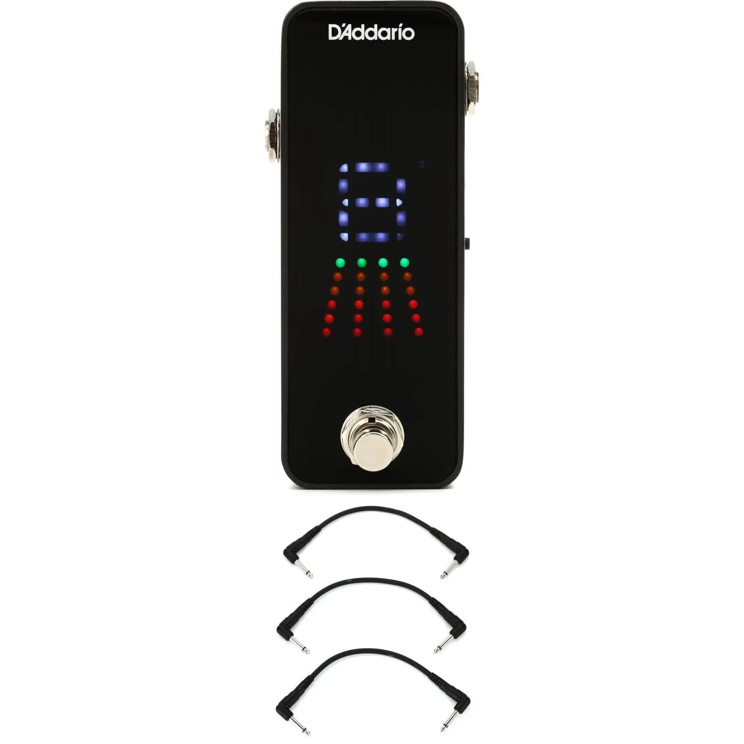 

Хроматическая педаль D'Addario + педаль тюнера с 3 соединительными кабелями