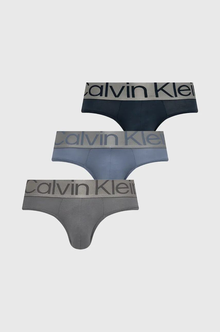 

Calvin Klein Underwear, 3 пары нижнего белья, серый