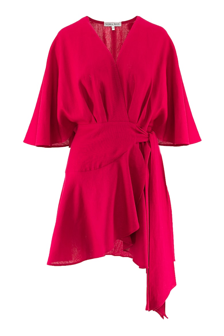 Платье Франка из льна Noria Anis, красный