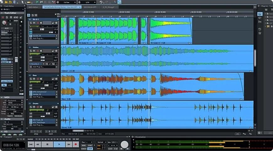 

Новый пакет MAGIX Samplitude Pro X8