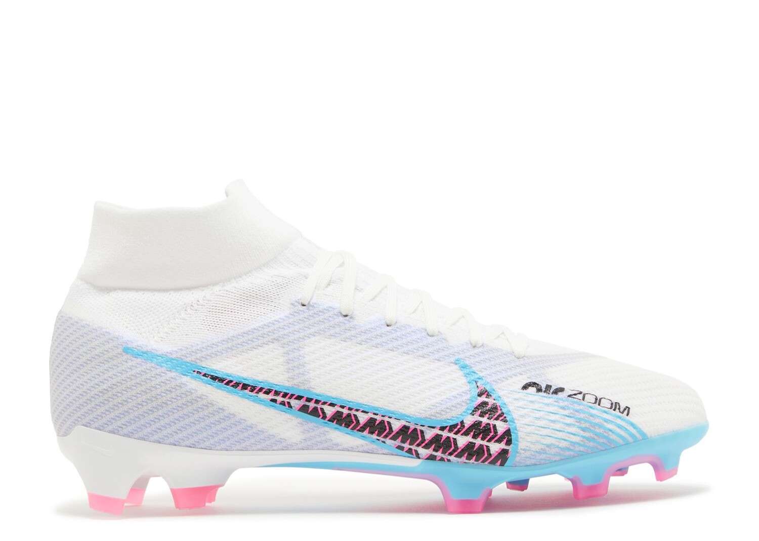 

Кроссовки Nike Zoom Mercurial Superfly 9 Pro Fg 'Blast Pack', белый, Белый;серый