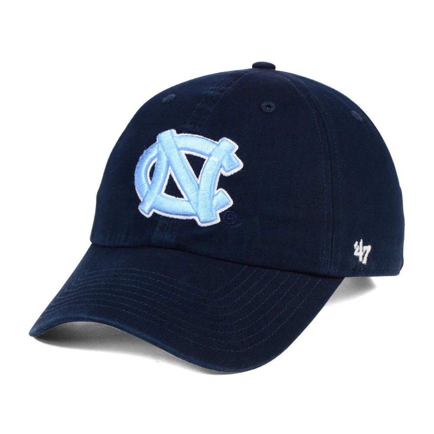 

Регулируемая шапка North Carolina Tar Heels '47 Clean Up - Темно-синий