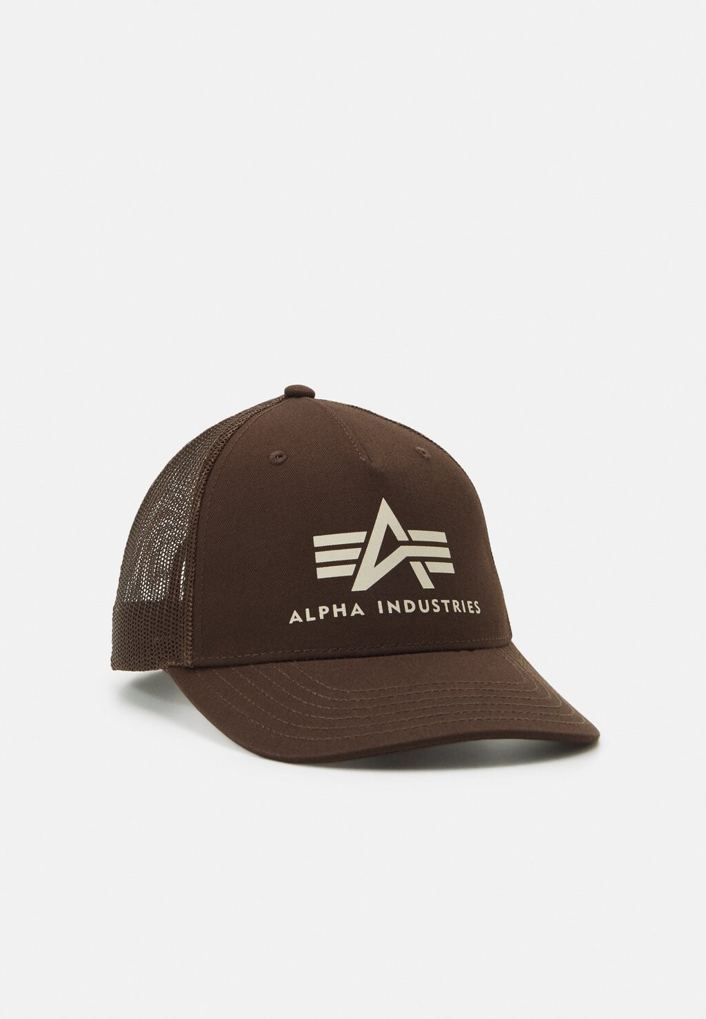 

Кепка BASIC TRUCKER UNISEX Alpha Industries, охотничий коричневый