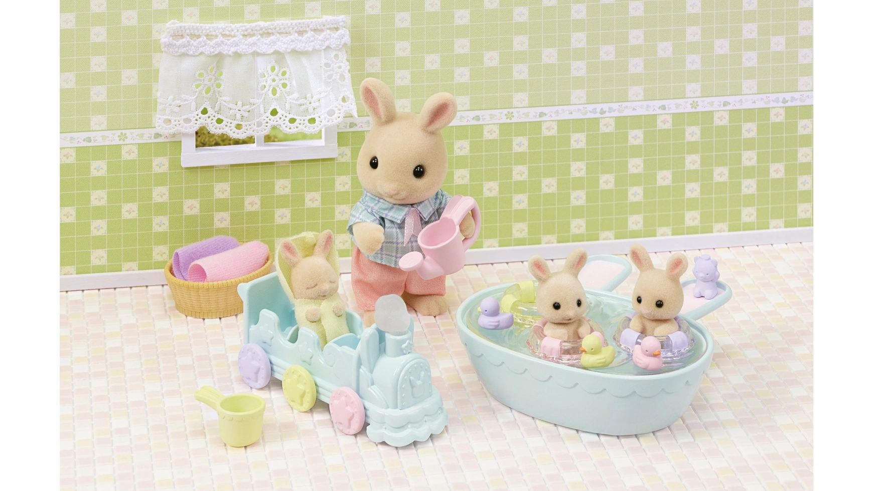 Sylvanian Families Игровой набор для ванны с молочным кроликом – заказать с  доставкой из-за рубежа через онлайн-сервис «CDEK.Shopping»