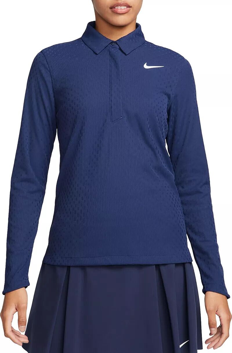 

Женская футболка-поло для гольфа с длинными рукавами Nike Dri-FIT ADV