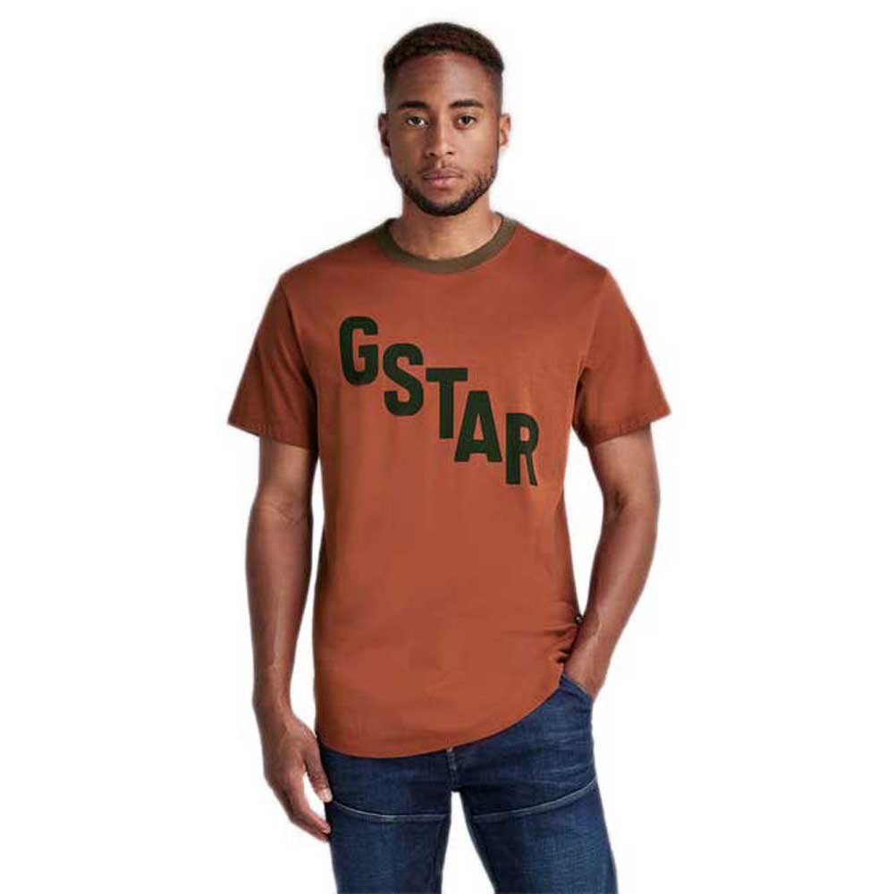 цена Футболка G-Star Lash Sports Graphic Short Sleeve Round Neck, зеленый