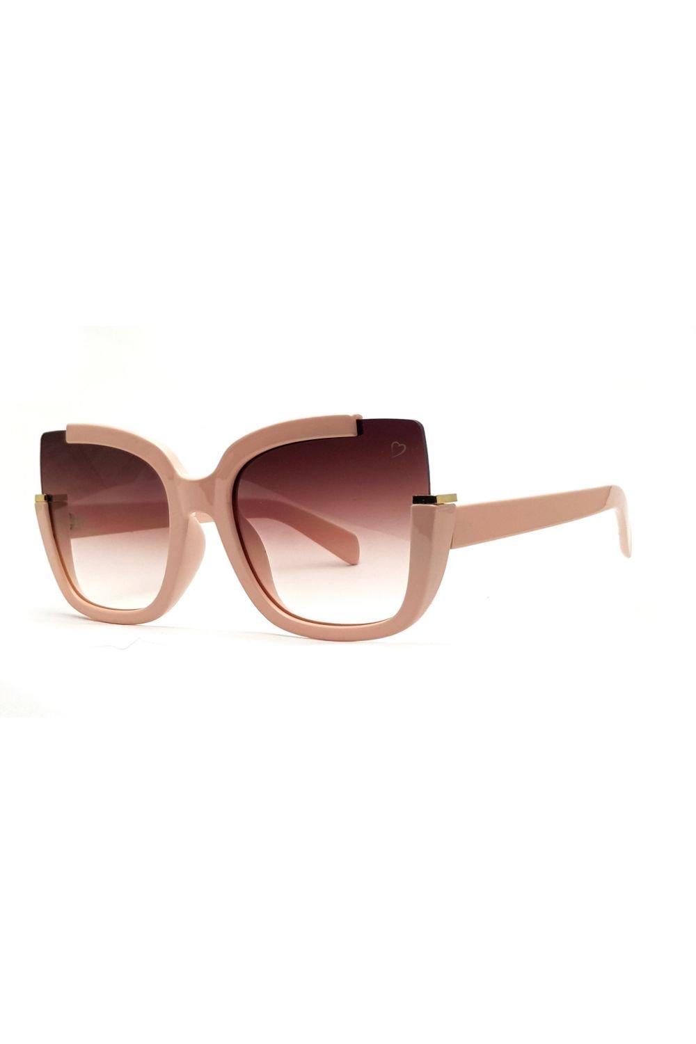 Солнцезащитные очки Ruby Rocks Elizabeth Square, розовый цена и фото