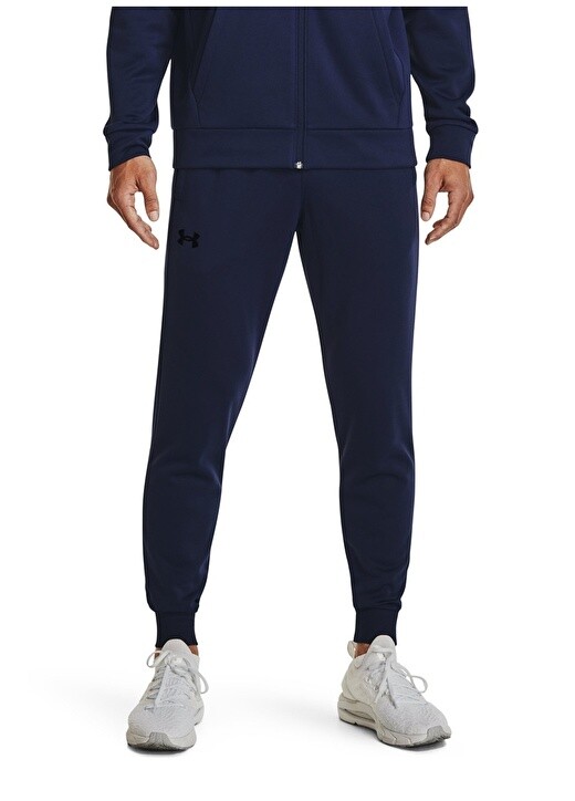 

Мужские длинные спортивные штаны темно-синие Under Armour