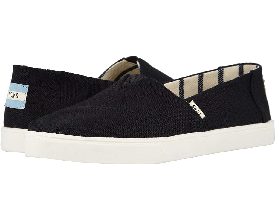

Кроссовки TOMS Alpargata Cupsole, цвет Black Heritage Canvas Cupsole