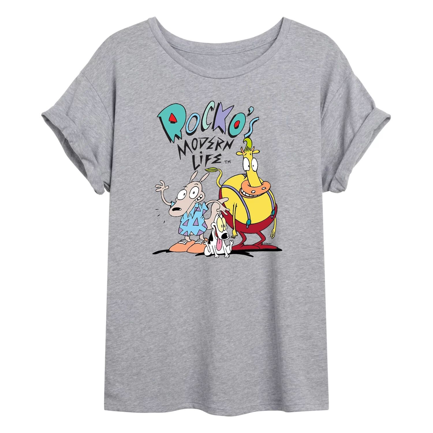 

Большая футболка с рисунком Rocko's Modern Life для юниоров Licensed Character