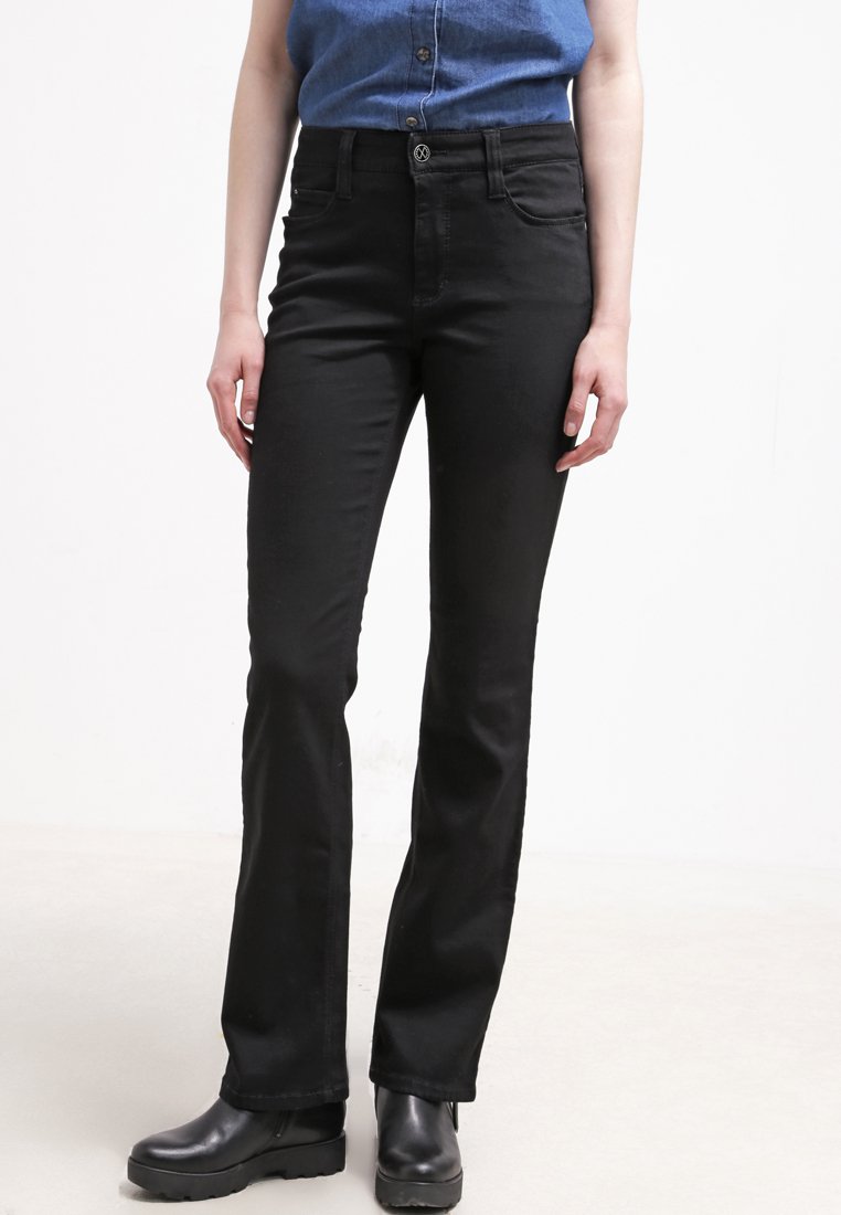 Джинсы прямого кроя MAC Jeans, черный джинсы прямого кроя для выпускников ag jeans черный