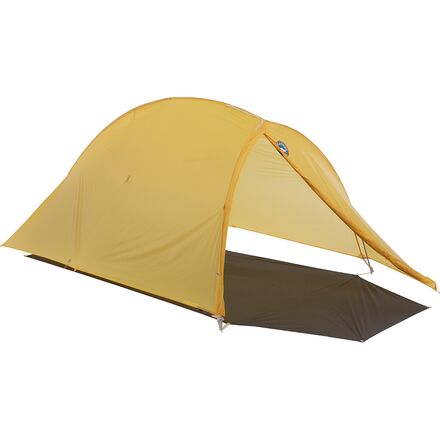 цена Велосипедная палатка Fly Creek HV UL2: 2-местная, 3-сезонная Big Agnes, желтый/серый