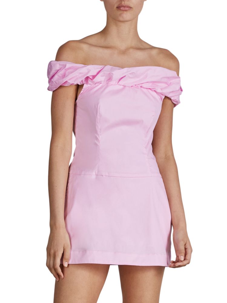 Платье-прикрытие из хлопка Madeira Bondi Born, розовый