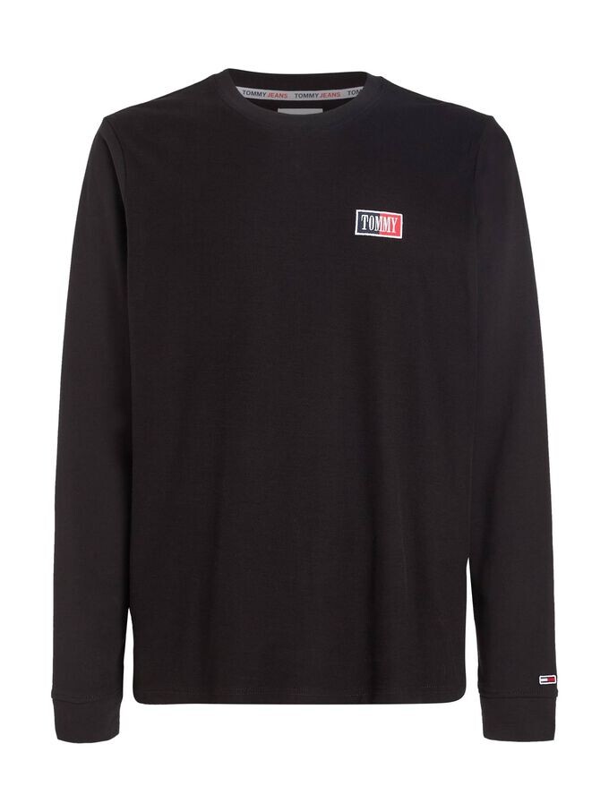 

Рубашка с длинным рукавом Tommy Jeans, черный