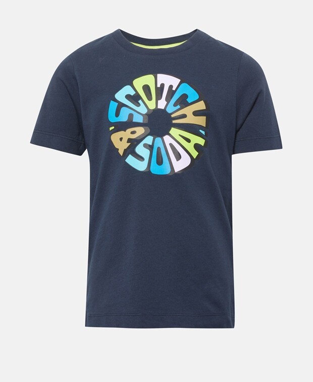 

Футболка органик Scotch & Soda, темно-синий