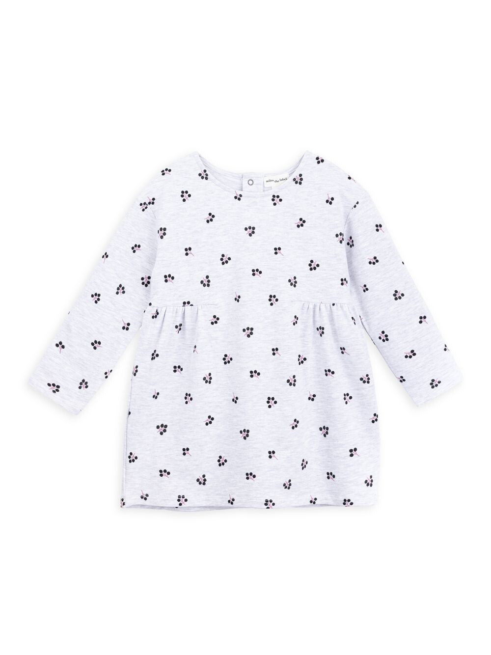 

Платье Little Girl's & Girl's Winterberry AOP на светлом платье Miles the Label, серый