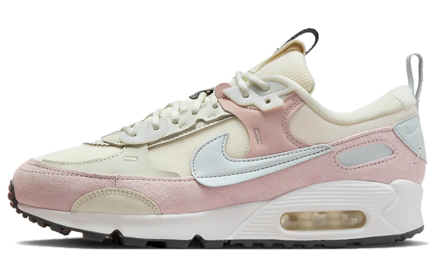 

Кроссовки Nike Women's Air Max 90 Futura 'Pale Ivory Platinum Violet', розовый