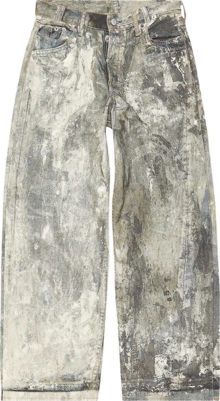 

Джинсы Acne Studios 1981M Loose Fit 'Cold Grey', серый