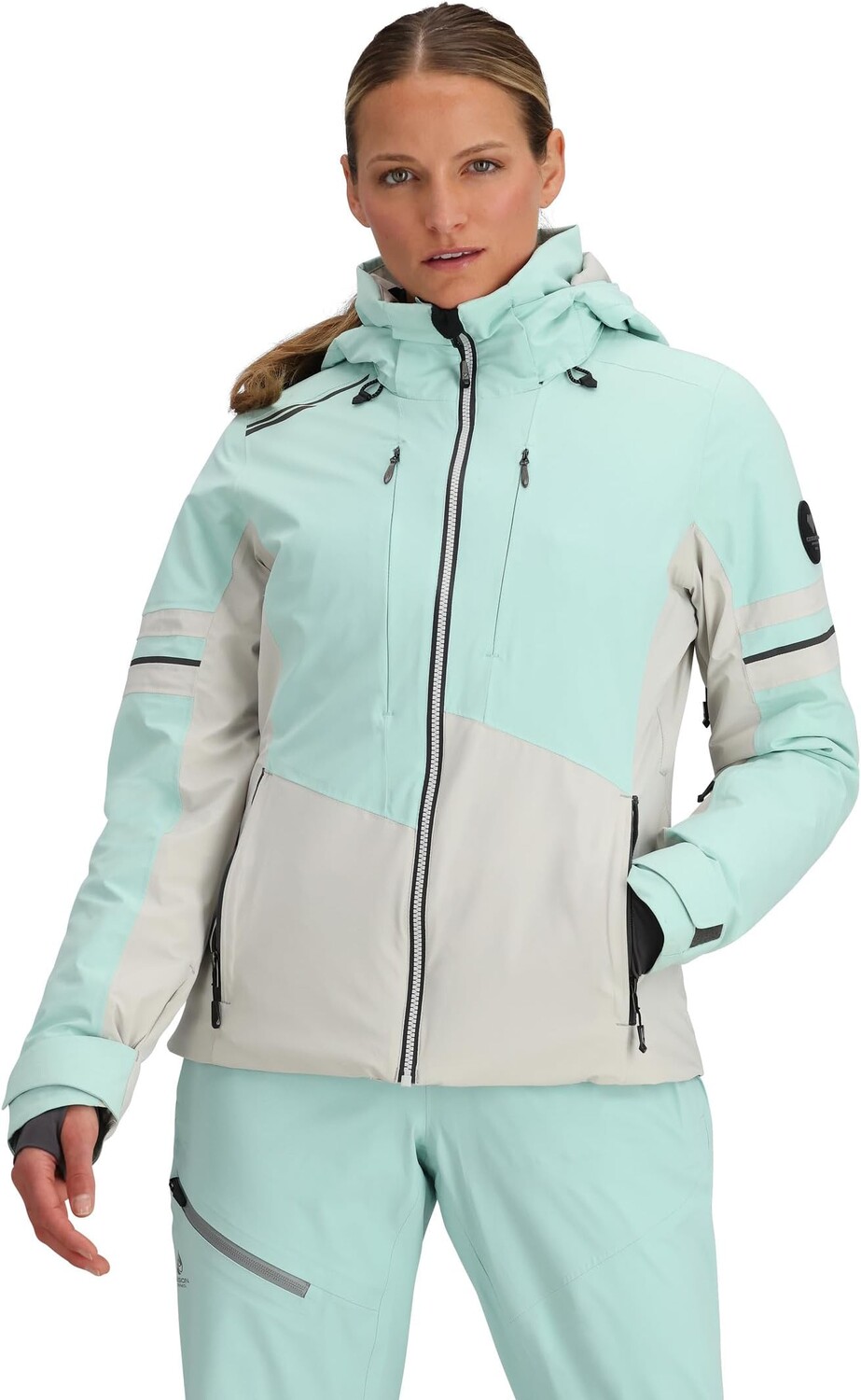 Куртка Platinum Jacket Obermeyer, цвет La Paz Blue