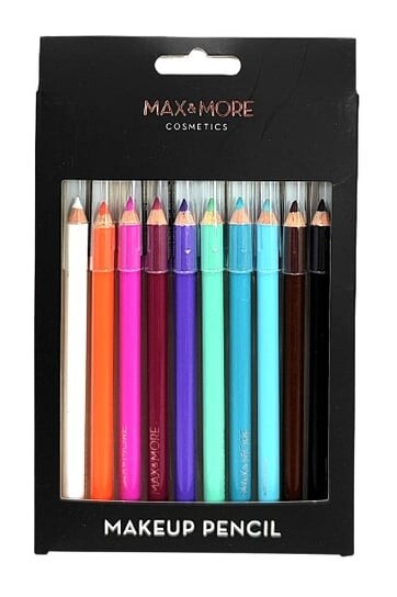 

Карандаши для макияжа, 10 цветов Max & More