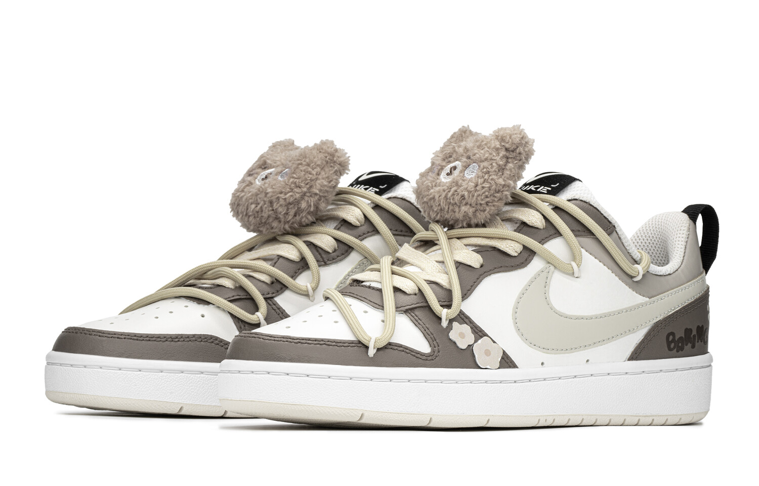 

Женские кроссовки для скейтбординга Nike Court Borough, Brown khaki