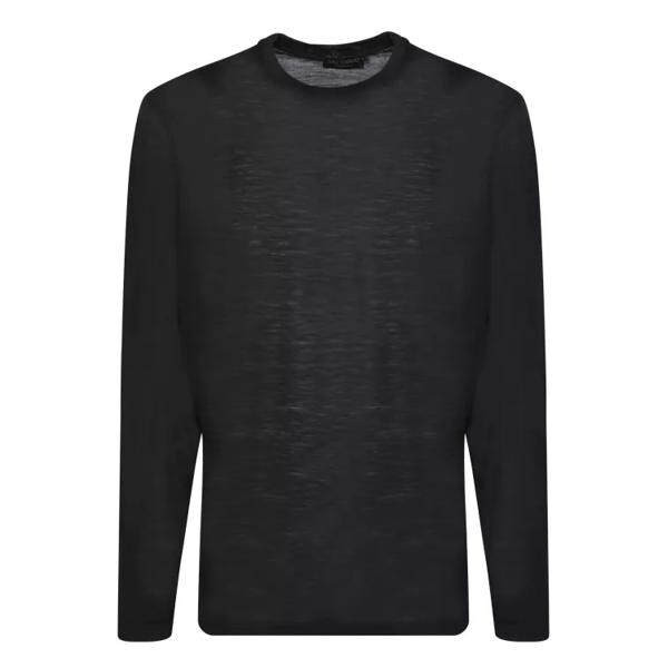 

Футболка jersey and wool t-shirt Dell'Oglio, черный