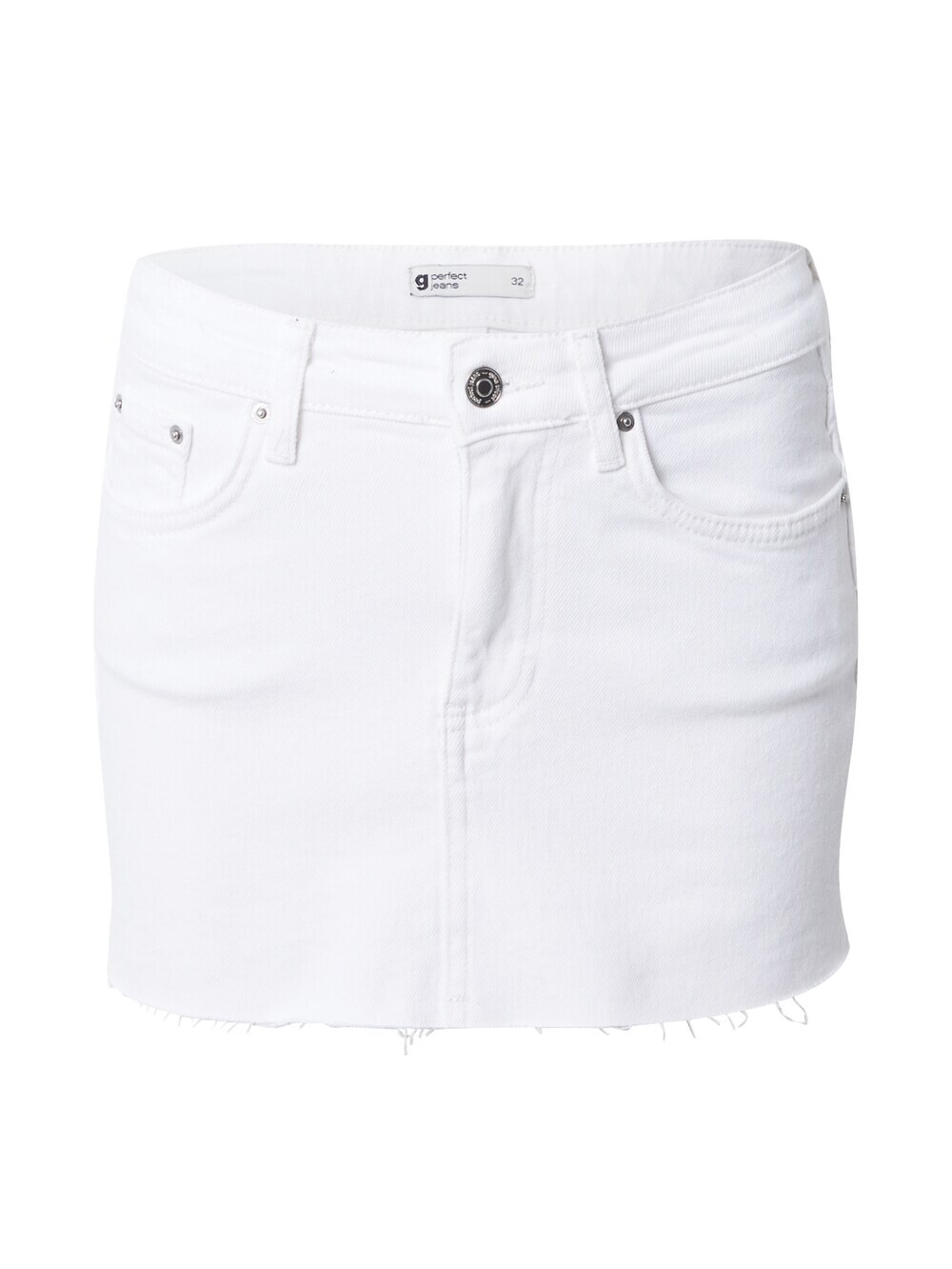 

Юбка Gina Tricot, от белого