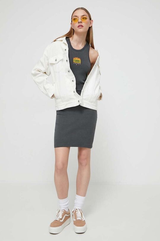 

Платье Tommy Jeans, серый