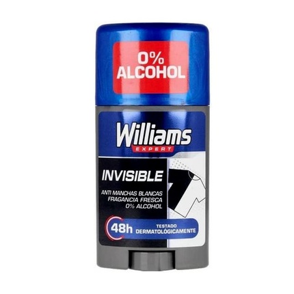 Дезодорант-стик Invisible 48H, 75 мл, Williams