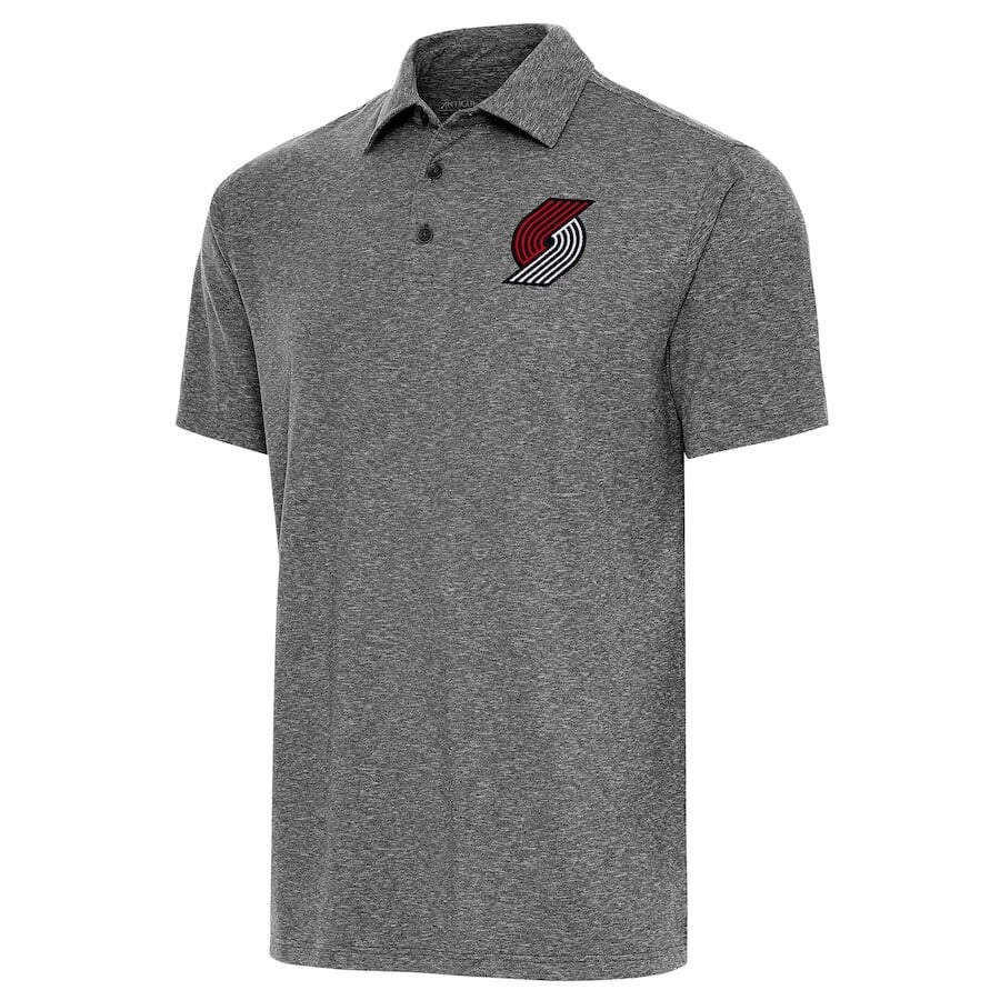 

Поло с коротким рукавом Antigua Portland Trail Blazers, черный