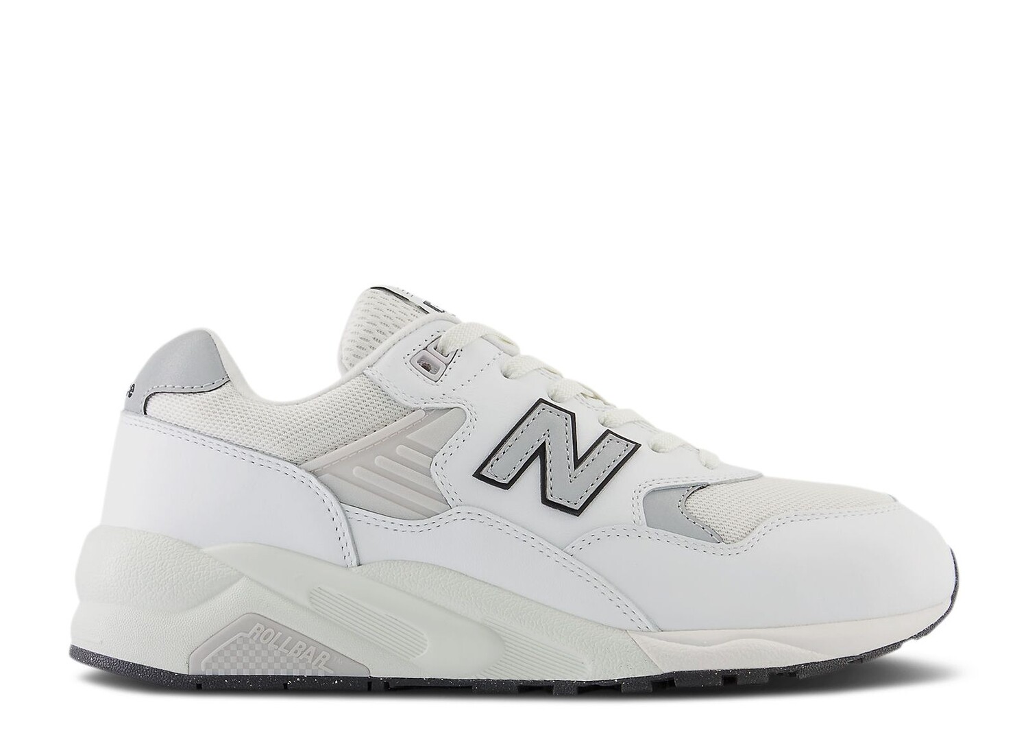 

Кроссовки New Balance 580 'White Silver Metallic', белый