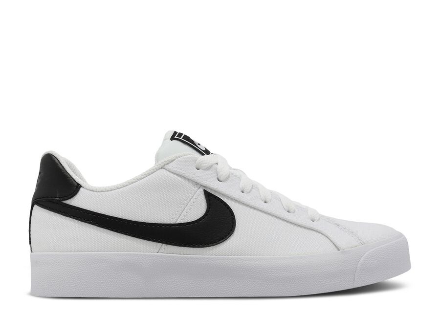 

Кроссовки Nike Wmns Court Royale Ac Canvas 'White Black', белый