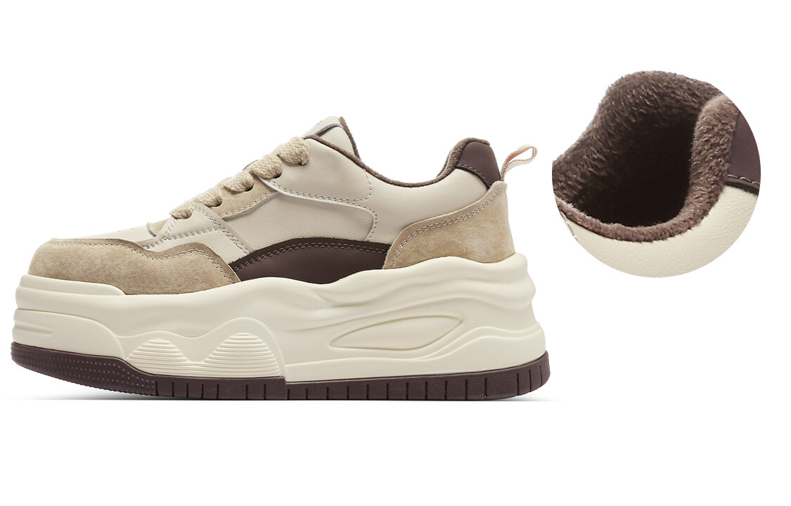 

Кроссовки C°BANNER Lifestyle Shoes Women's Low-top Beige, бежевый