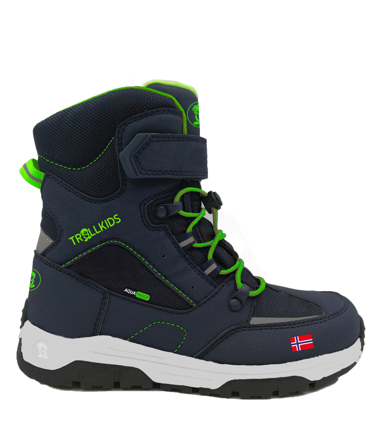 

Кроссовки Trollkids Winter Schuhe Lofoten XT, цвет Marineblau / Vipergrün