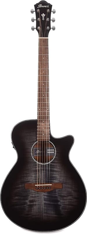 

Акустическая гитара Ibanez AEG70TCH Acoustic Electric Guitar, Transparent Charcoal Burst High Gloss